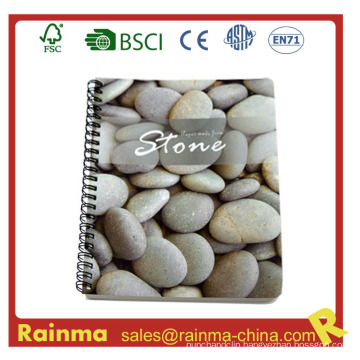 Spiral Notebook with Stone Paper